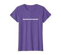 Relationship Status Complicate T-Shirt, Women, Purple Heather, 3XL