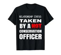 Relationship Status: Taken By A Hot Conservation Officer Value Graphic T-Shirt