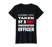 Relationship Status: Taken By A Hot Conservation Officer Value Graphic T-Shirt