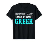 Relationship Status: Taken By A Hot Greek Man Girlfriend Value Graphic T-Shirt