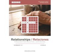 Relationships / Relaciones: 50 Large-Print Bilingual Spanish-English Crossword Puzzles - Level B1 (Intermediate) (CRUZA Bilingual Crosswords)