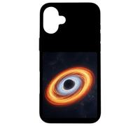Relativistic Accretion Disk Black Hole Astrophysics Case for iPhone 16 Plus