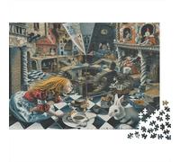 Relativity Jigsaws 1000 Pieces for Adults with Unique Shapes Centenary Jigsaws As A Perfect Office Break Puzzle for Workplace Leisure 52x38cm/1000pcs