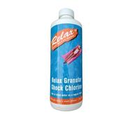 Relax 1kg Granular Shock Treatment Hot Tub Spa Swimming Pool Chlorine Oxidiser