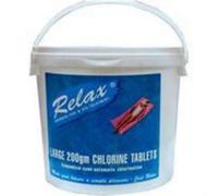 Relax 5Kg Chlorine Large Tablets 25 X 200G