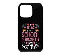 RELAX A SCHOOL COUNSELOR HAS GOT THIS Case for iPhone 13 Pro