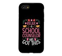 RELAX A SCHOOL COUNSELOR HAS GOT THIS Case for iPhone SE (2020) / 7/8