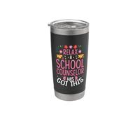 Relax A School Counselor HAS GOT This Stainless Steel Insulated Tumbler