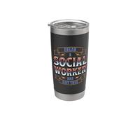 Relax, a Social Worker has got This Stainless Steel Insulated Tumbler