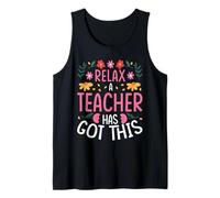 Relax A Teacher HAS GOT This Tank Top