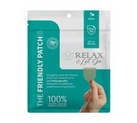 Relax and Let Go Patches with Ashwagandha to help feel calm and unwind Friendly Patch Co. Clear 28 Pack