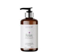 Relax Aromatherapy Massage Oil | Natural Stress Relief & Emotional Balance | Organic Essential Oils | Hydrating Apricot, Jojoba & Vitamin E Base | Vegan | 200ml