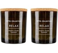 Relax - Bergamot, Lavender & Patchouli - Scented Candle | 200g×2 [Twin Pack]