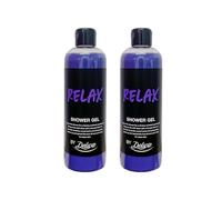 RELAX by LidI - SHOWER GEL - Lavender, Sweet Tonka Scented | 500mL×2 [TWIN PACK]
