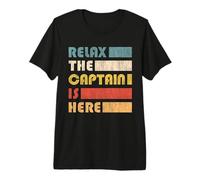 Relax Captain, Skipper and Boat Captain Premium T-Shirt