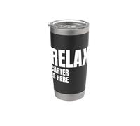 Relax Carter is Here Popular Birth Names Carter Costume Stainless Steel Insulated Tumbler