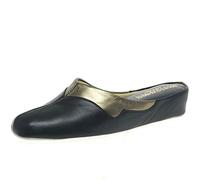 Relax Charles Clinkard Messina Ladies Slipper 4 Navy