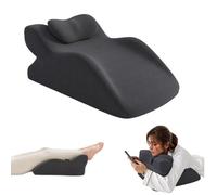 Relax Cush Ergonomic Pillow, Wedge Ergonomic Pillow with with Washable Cover, Multifunctional Relaxcush Lumbar Support Pillow for After Surgery, Blood Circulation, Leg Swelling Pain Relief