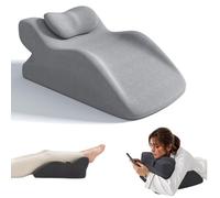 Relax Cush Ergonomic Pillow, Wedge Ergonomic Pillow with with Washable Cover, Multifunctional Relaxcush Lumbar Support Pillow for After Surgery, Blood Circulation, Leg Swelling Pain Relief