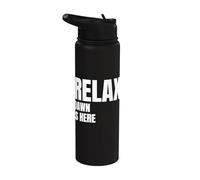 Relax Dawn is Here Popular Birth Names Dawn Costume Stainless Steel Insulated Water Bottle