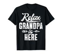 Relax Grandpa Is Here Grandpa T-Shirt