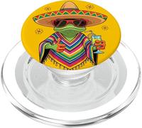 Relax - Gringo - A funny lizard in a poncho and a sombrero PopSockets PopGrip for MagSafe