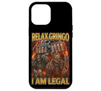 Relax Gringo I'm Legal Funny Migrant Joke Grim reaper Meme Case for iPhone 12 Pro Max