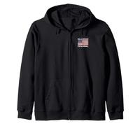 RELAX GRINGO I'M LEGAL USA FLAG AMERICAN CITIZEN Zip Hoodie