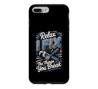 Relax I Fix the Things You Break Plumber Plumbing Case for iPhone 7 Plus/8 Plus
