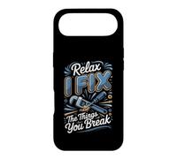 Relax I Fix the Things You Break Plumber Plumbing Case for iPhone Air