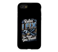 Relax I Fix the Things You Break Plumber Plumbing Case for iPhone SE (2020) / 7/8