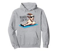 Relax I Goat This Funny Yoga Sayings and Goats Pullover Hoodie