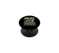 Relax I Watched The training video twice Funny Nursing PopSockets Adhesive PopGrip