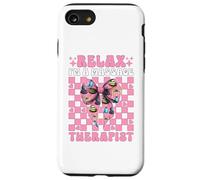 Relax I'm A Massage Therapist Massage Therapy Girl Mom Case for iPhone SE (2020) / 7/8