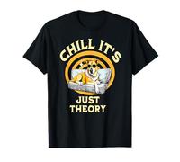 Relax It’s Just Theory Funny Dog Couch Humor Meme T-Shirt