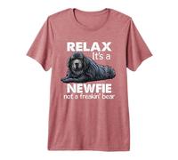 Relax It's A Newfie - Newfoundland Dog Owner Premium T-Shirt