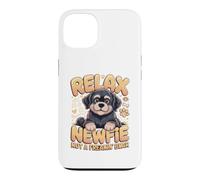 Relax It's a Newfie Not a Freakin Bear Newfoundland Case for iPhone 13