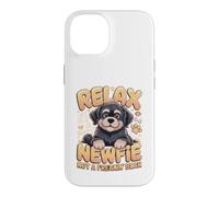 Relax It's a Newfie Not a Freakin Bear Newfoundland Case for iPhone 14