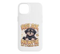 Relax It's a Newfie Not a Freakin Bear Newfoundland Case for iPhone 14 Plus