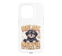 Relax It's a Newfie Not a Freakin Bear Newfoundland Case for iPhone 15 Pro