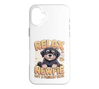 Relax It's a Newfie Not a Freakin Bear Newfoundland Case for iPhone 16 Plus