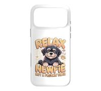 Relax It's a Newfie Not a Freakin Bear Newfoundland Case for iPhone 17 Pro Max