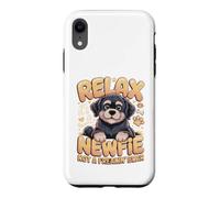 Relax It's a Newfie Not a Freakin Bear Newfoundland Case for iPhone XR