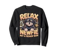 Relax It's a Newfie Not a Freakin Bear Newfoundland Sweatshirt