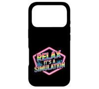 Relax It's A Simulation Coding Programmer Software - Case for iPhone 17 Pro