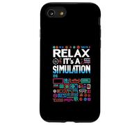 Relax It's A Simulation Coding Programmer Software |---- Case for iPhone SE (2020) / 7 / 8