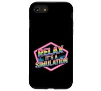 Relax It's A Simulation Coding Programmer Software - Case for iPhone SE (2020) / 7/8