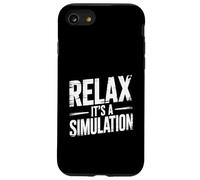 Relax It's A Simulation Coding Programmer Software - Case for iPhone SE (2020) / 7/8