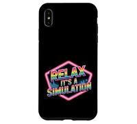 Relax It's A Simulation Coding Programmer Software - Case for iPhone XS Max