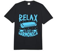 Relax It's just a Harmonica Comfort Colors Adult Heavyweight T-Shirt